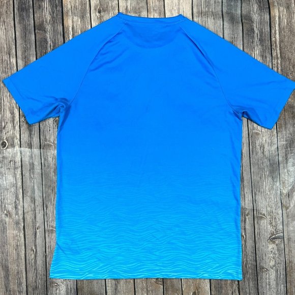Vineyard Vines Performance Stretch Crew Neck Short Sleeve Shirt Small Blue Mens - Picture 3 of 7